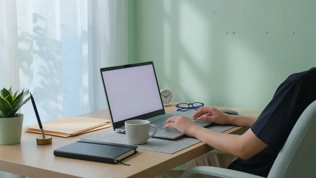 Secure account access concept on a clean workstation